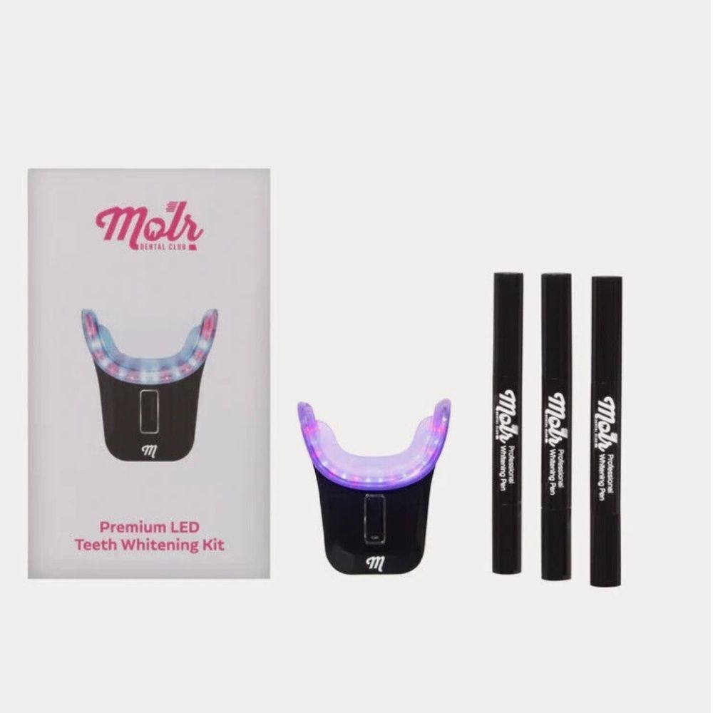 Molr Premium LED Teeth Whitening Kit‎
